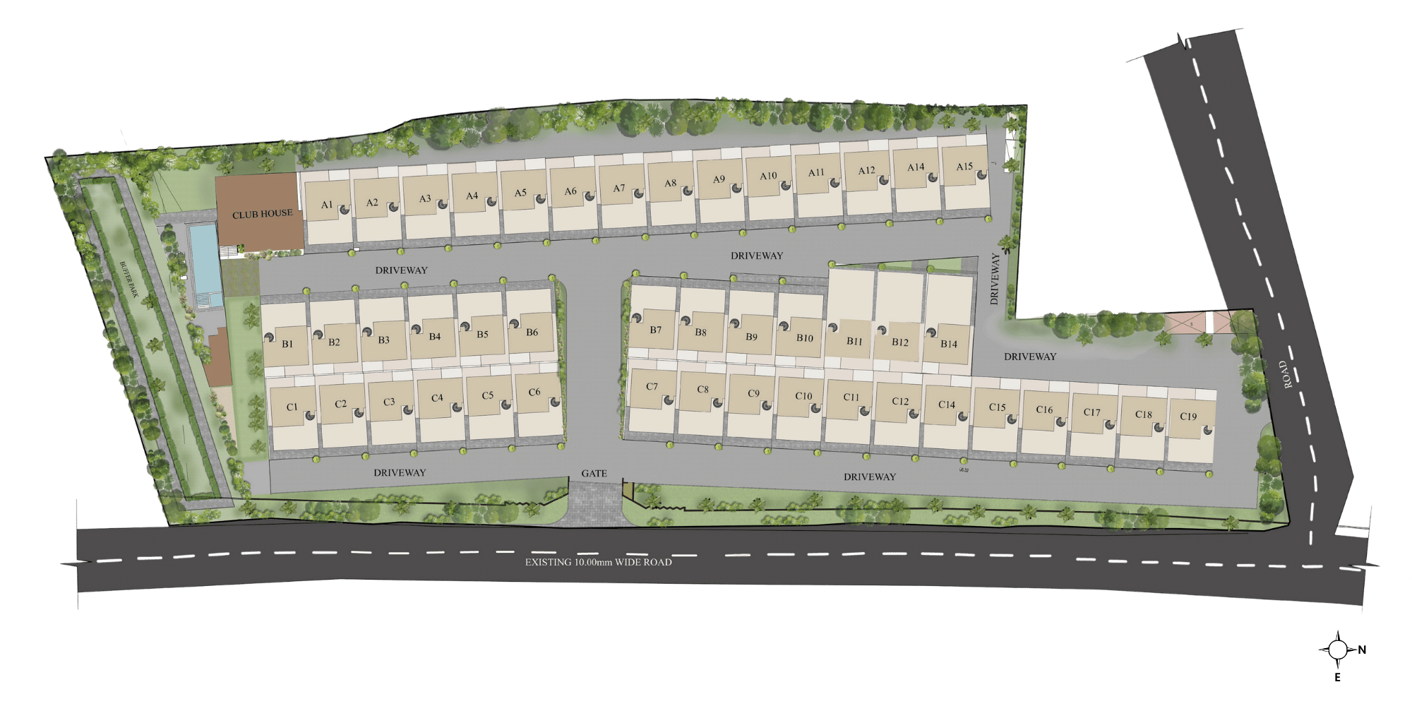 Master Plan – tap to zoom